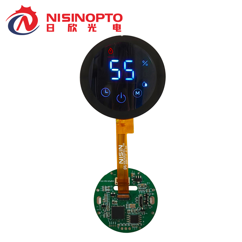 1.8寸360*360手表手环圆形串口TFT屏带板液晶总成模组工业医疗屏